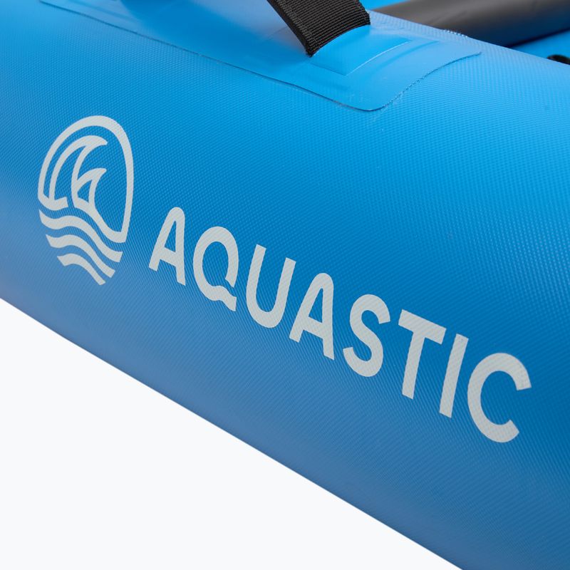 Pripučiamas kajakas 4-osobowy AQUASTIC Cortez 16'9" hybrid blue 8