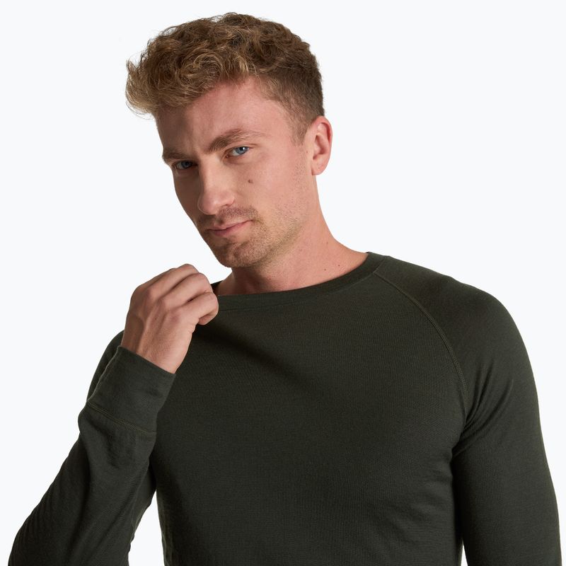 Vyriškų termoaktyvių apatinių komplektas WOOLCANO Merino 100% SET0540 žalias 7