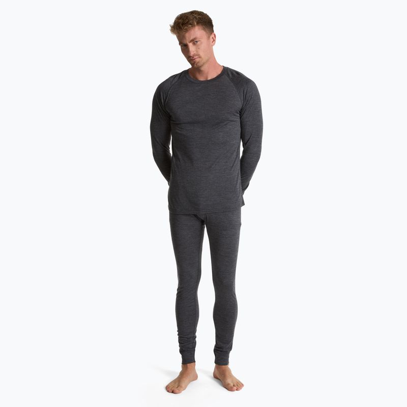 Vyriškas termoaktyvus džemperis 100% WOOLCANO MERINO TOP0538 gray 2