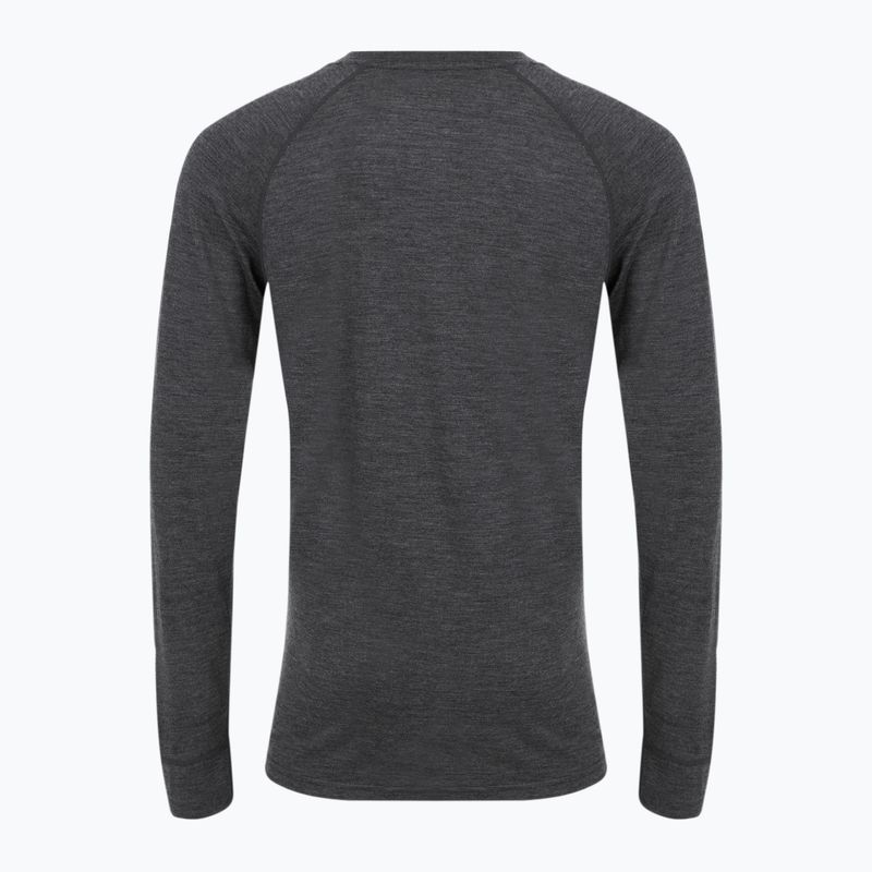 Vyriškas termoaktyvus džemperis 100% WOOLCANO MERINO TOP0538 gray 8