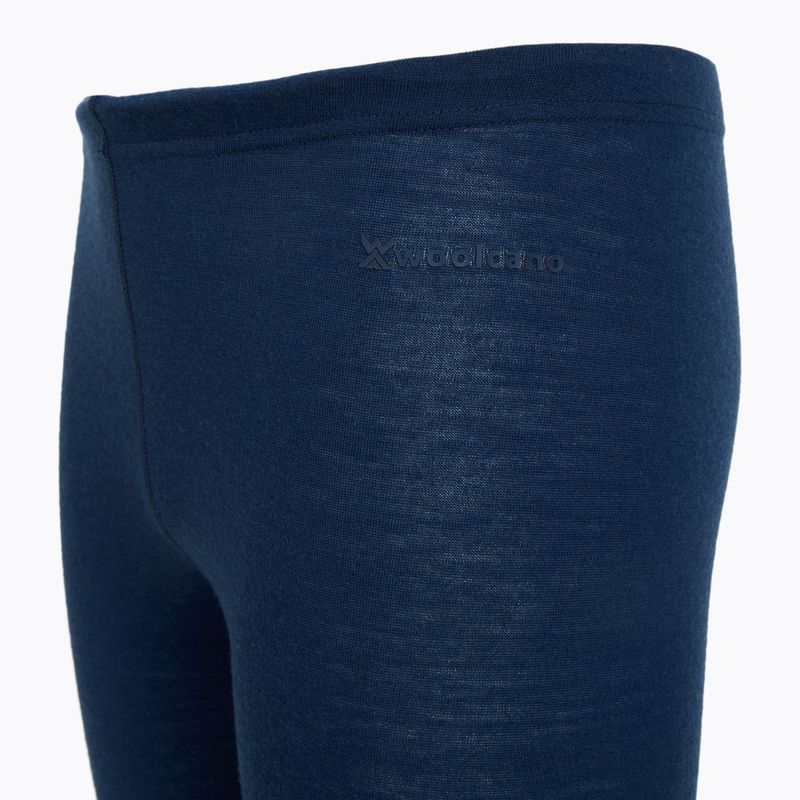 Vaikiškų termoaktyvių apatinių komplektas WOOLCANO Merino 100% SET0683 tamsiai mėlynas 10