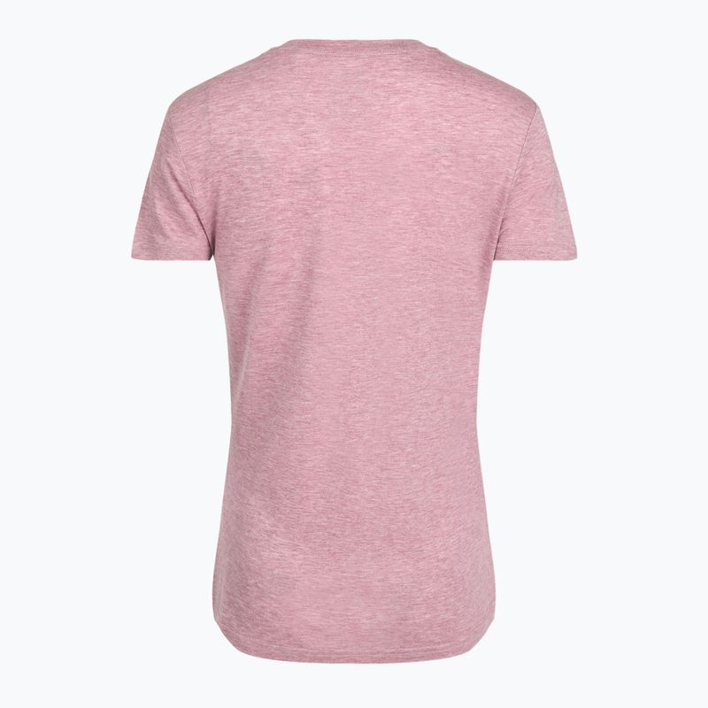 Moteriški termoaktyvūs marškinėliai WOOLCANO Merino TEE0547 violetinė 2