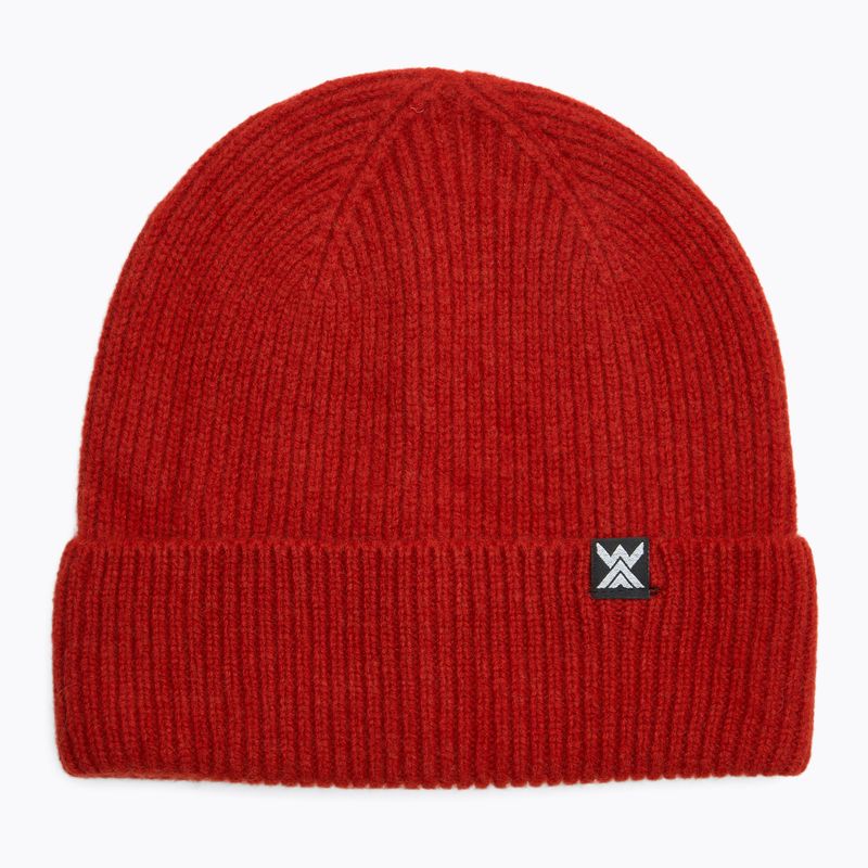 Kepurė WOOLCANO MERINO 100% HAT0440 bordo