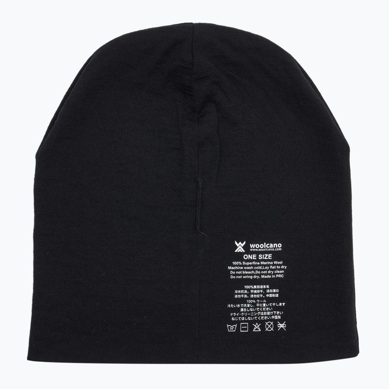 Kepurė WOOLCANO MERINO 100% HAT0441 black 5