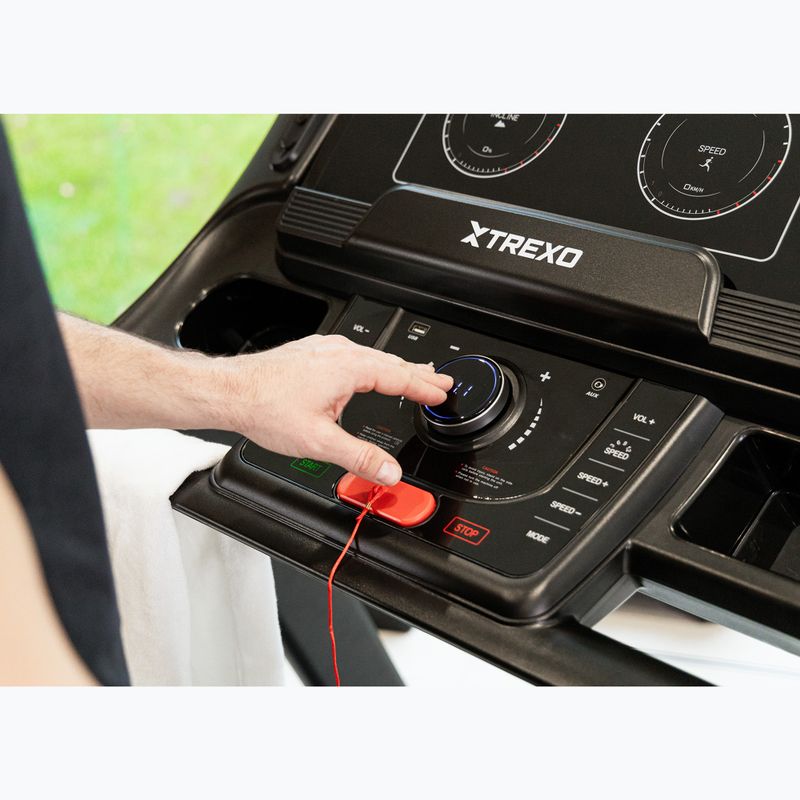 Elektrinis bėgimo takelis TREXO TXO-X500 juodas 5