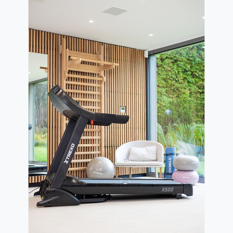 Elektrinis bėgimo takelis XTREXO TXO-X500 juodas 12