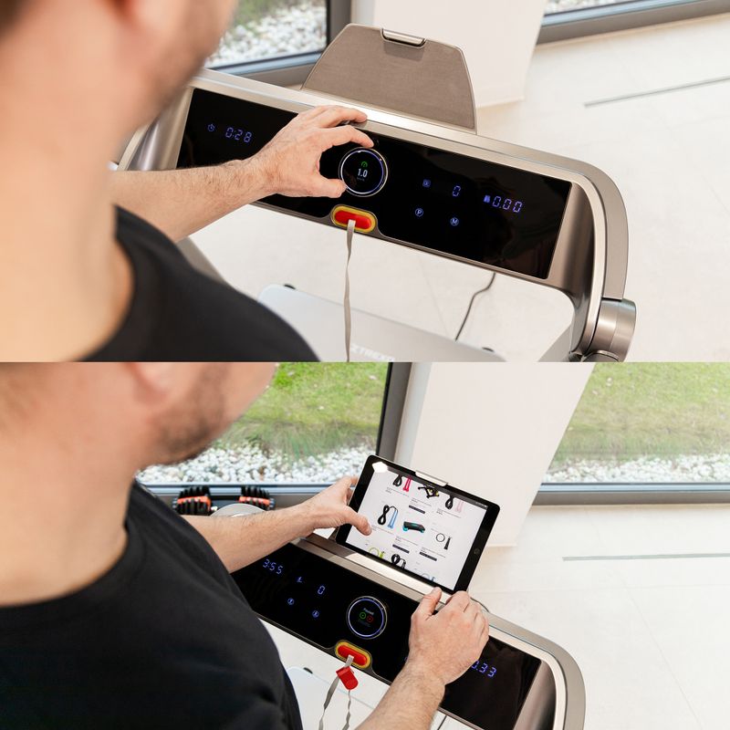 Elektrinis bėgimo takelis XTREXO TXO-X250-S sidabrinis 6