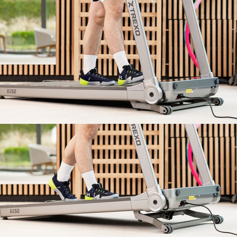 Elektrinis bėgimo takelis XTREXO TXO-X250-S sidabrinis 20
