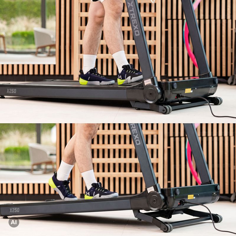 Elektrinis bėgimo takelis XTREXO TXO-X250-B juodas 26