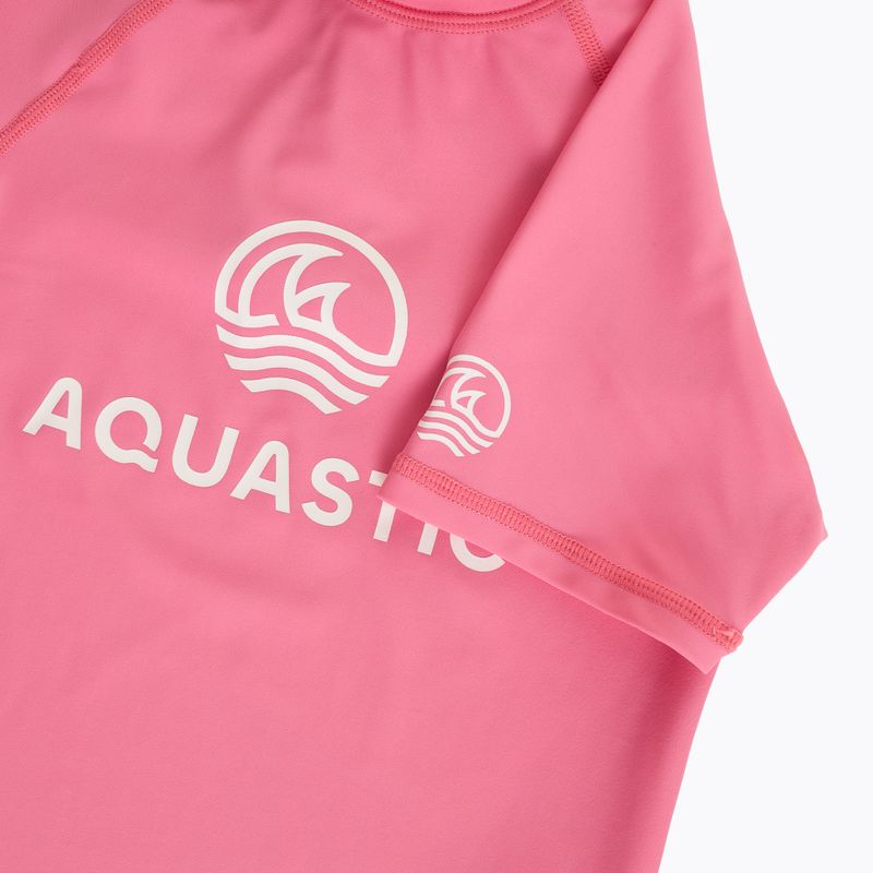 Vaikiškas plaukimo komplektas AQUASTIC UV 50+ UPF Marimo JRG rožinis 6