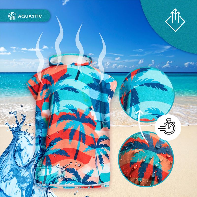 Vaikiškas pončas AQUASTIC Sunny JR palmės 9