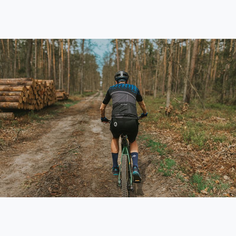 Vyriški dviračių šortai ATTABO Kirun Pro Bib Shorts Cargo juodi 12