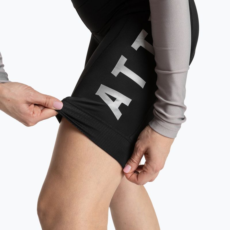 Moteriški dviračių šortai ATTABO Kirun WMNS Bib Shorts juodi 5