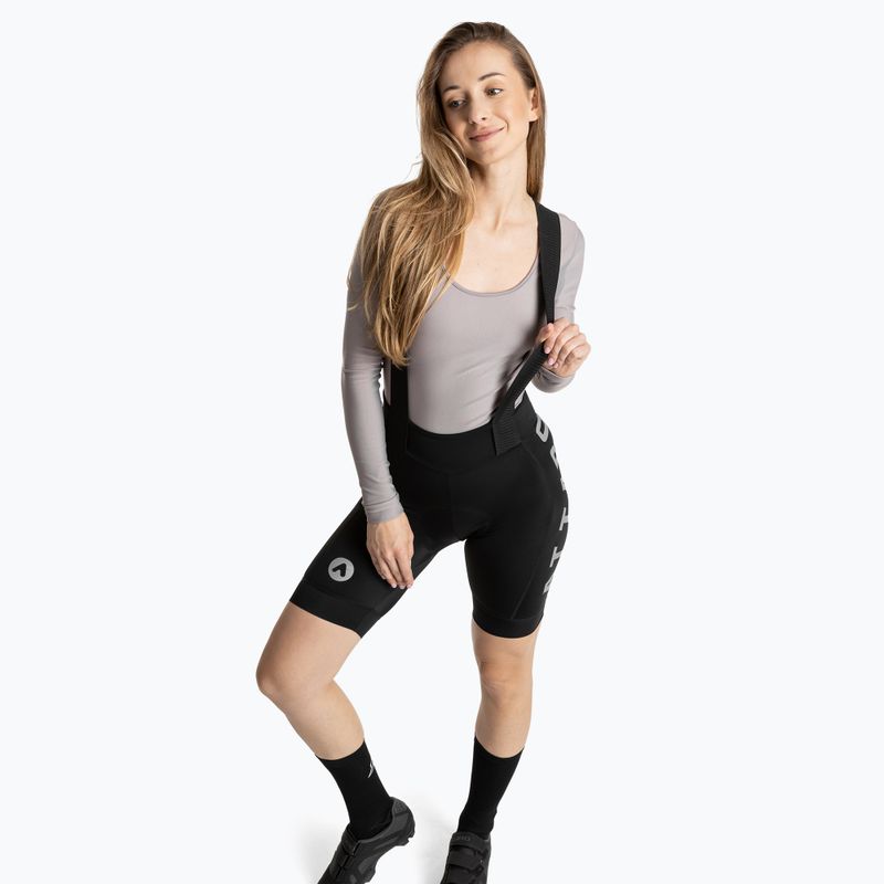 Moteriški dviračių šortai ATTABO Kirun WMNS Bib Shorts juodi 7