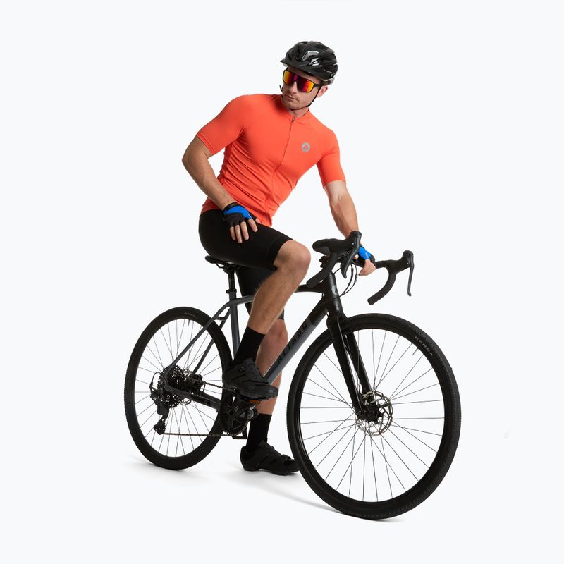 Vyriški dviračių marškinėliai ATTABO Setvi oranžiniai 6