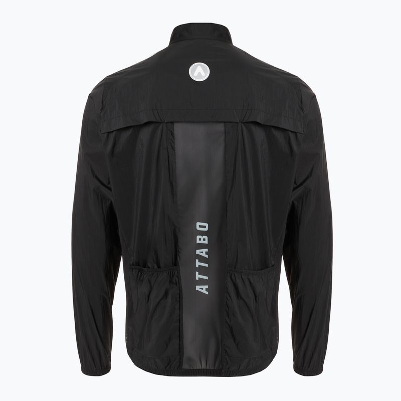 Dviračių striukė ATTABO Cahayo Jacket Windproof juoda 6