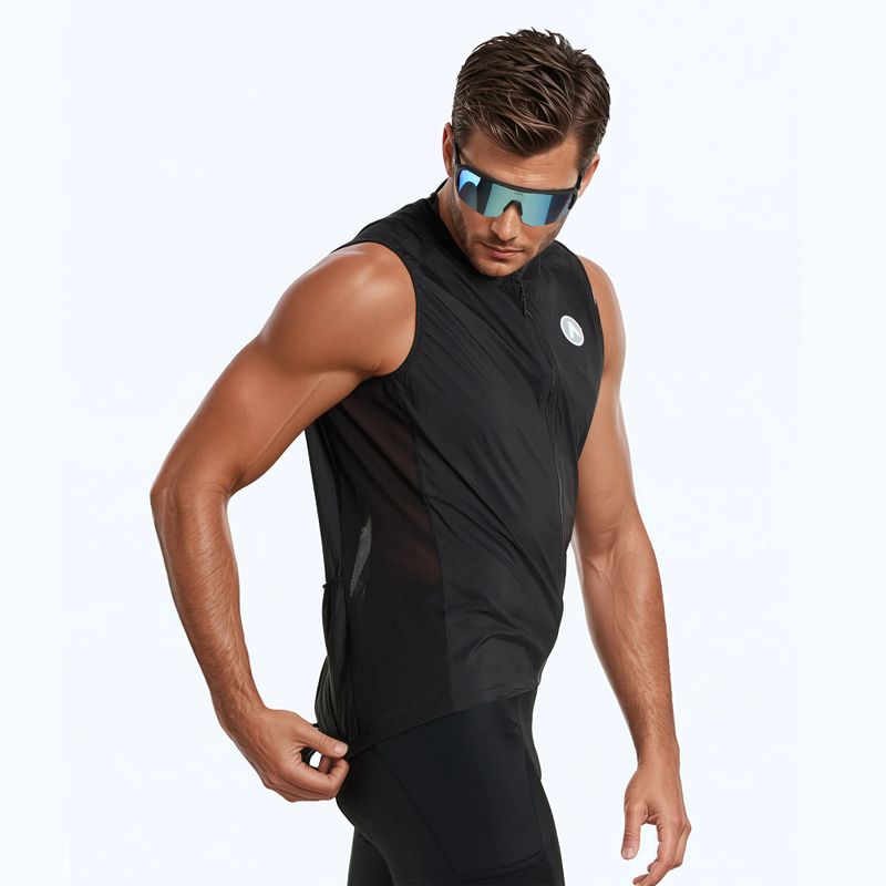 Dviračio liemenė ATTABO Cahayo Vest Windproof juoda 4
