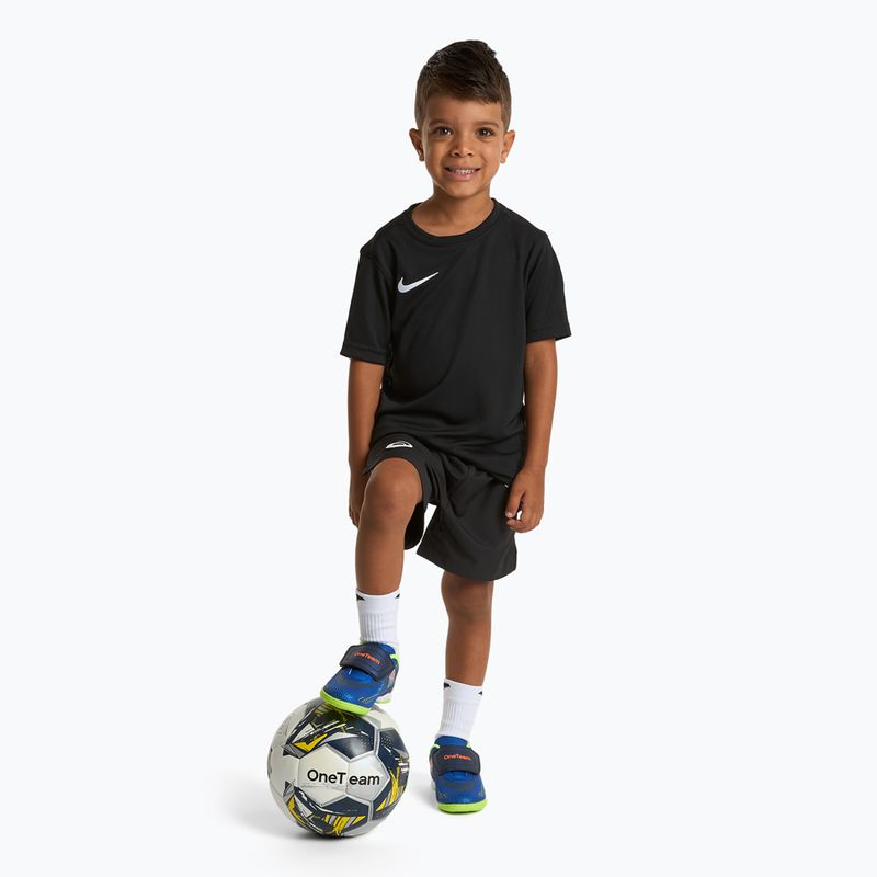 Vaikiški futbolo batai OneTeam Robero Junior IC tamsiai mėlyni/mėlyni 10