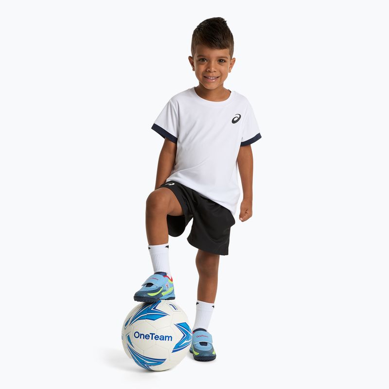 Vaikiški futbolo batai OneTeam Robero Junior TF mėlyni/tamsiai mėlyni 10