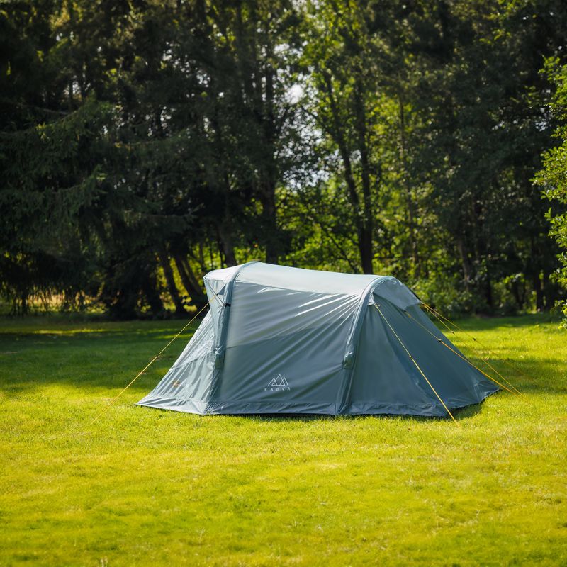 Pripučiama 3 asmenų palapinė KADVA AIRcamp 3 žalia 5