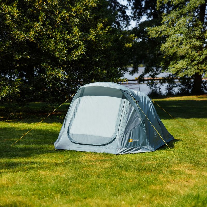 Pripučiama 3 asmenų palapinė KADVA AIRcamp 3 žalia 11
