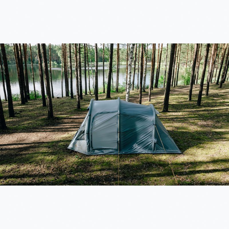 Pripučiamas keturių vietų palapinė KADVA AIRcamp 4.4 žalia 28