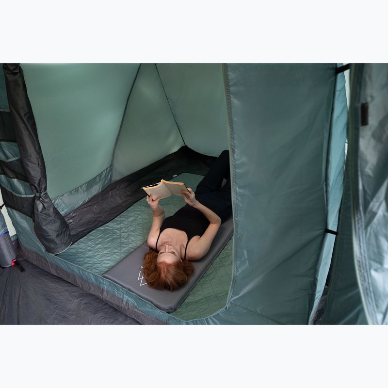 Pripučiamas šešių vietų stovyklavimo palapinė KADVA AIRcamp 6.33 žalia 27
