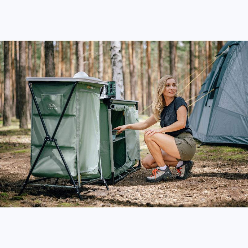 Turistinė spintelė KADVA CAMPshelf 13 žalia 6