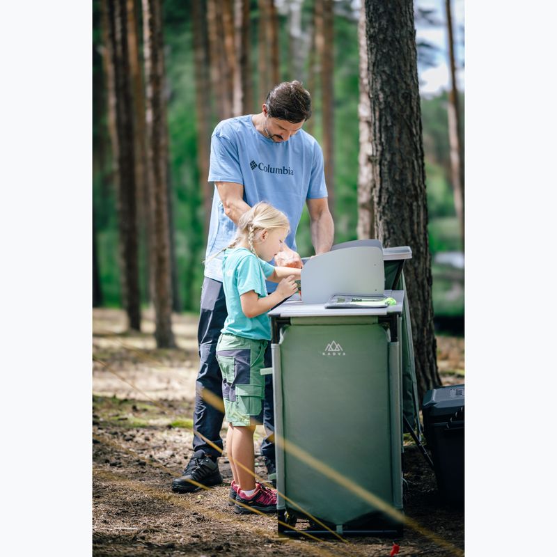 Turistinė virtuvės spintelė KADVA CAMPcook 221 žalia 6