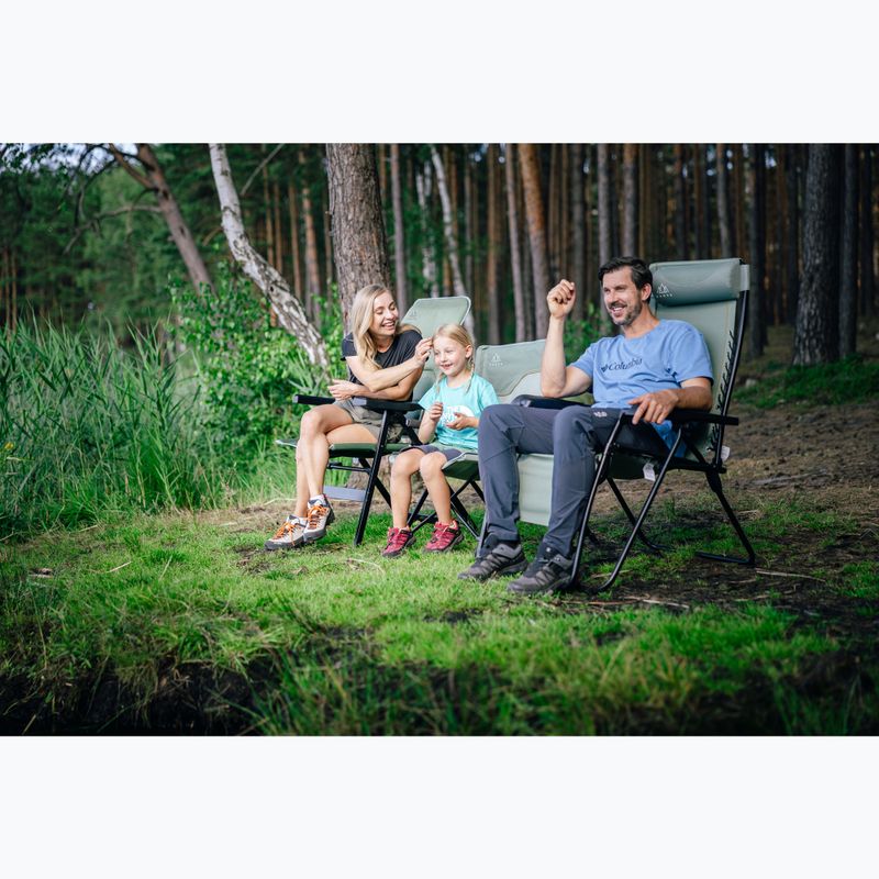 Turistinė kėdė / gultas KADVA CAMPchair 2.0 žalia 6