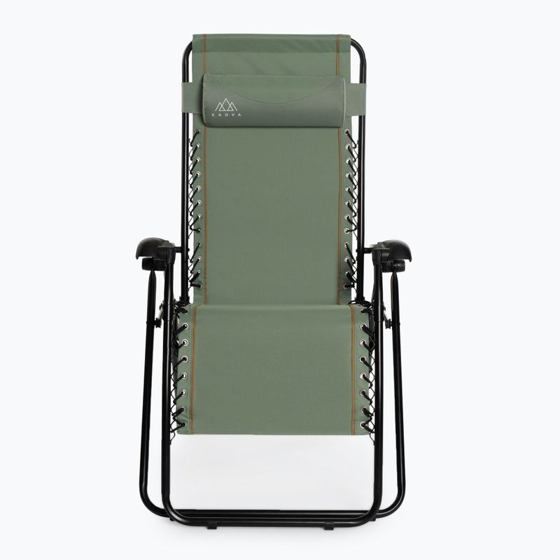 Turistinė kėdė / gultas KADVA CAMPchair 2.0 žalia 3