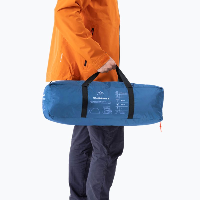 3 asmenų stovyklavimo palapinė KADVA CAMPdome 3 mėlyna 20