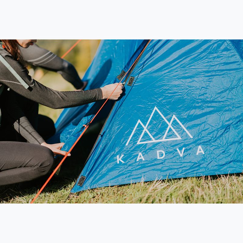 3 asmenų stovyklavimo palapinė KADVA CAMPdome 3 mėlyna 22