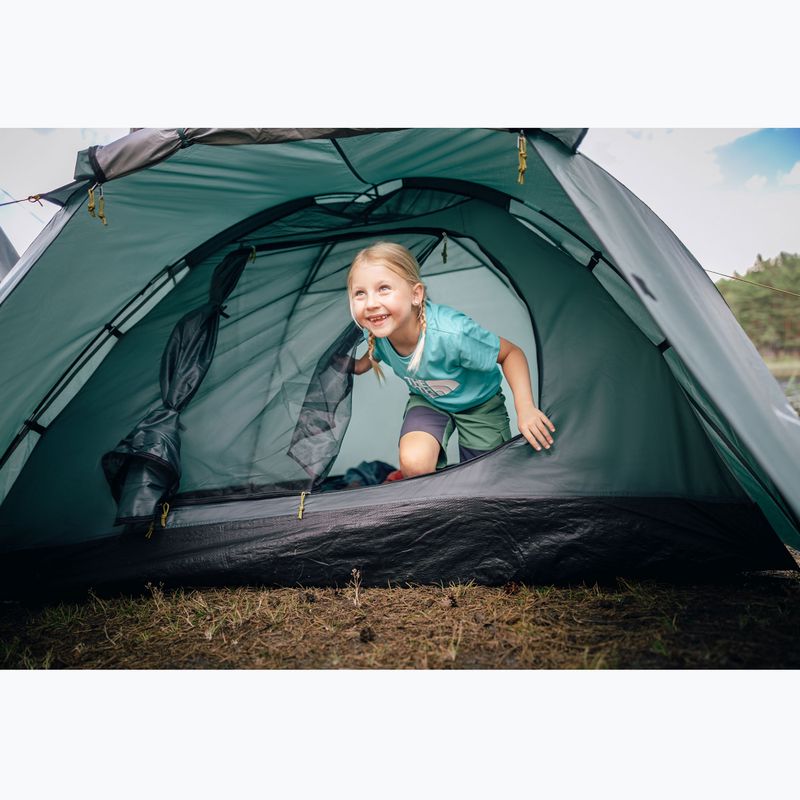 3 asmenų stovyklavimo palapinė KADVA CAMPdome 3 žalia 4