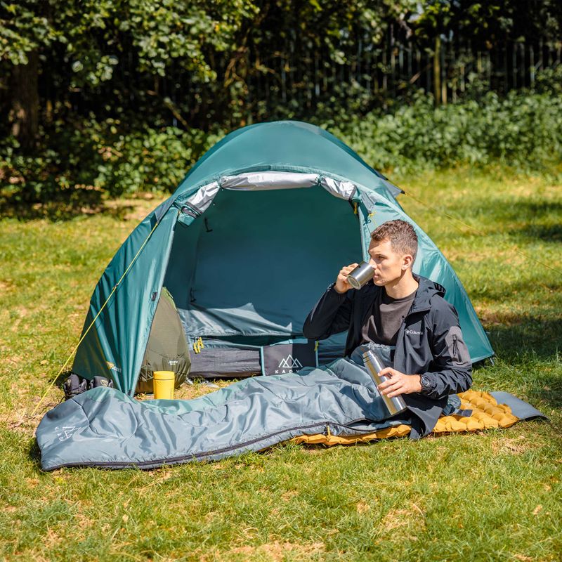 3 asmenų stovyklavimo palapinė KADVA CAMPdome 3 žalia 11