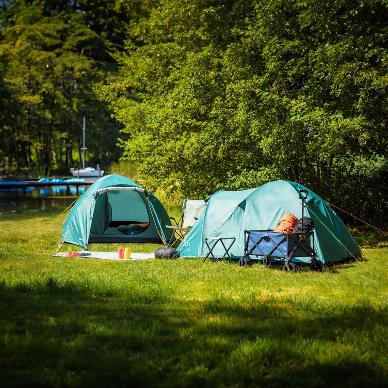 4 asmenų stovyklavimo palapinė KADVA CAMPdome 4 žalia 5