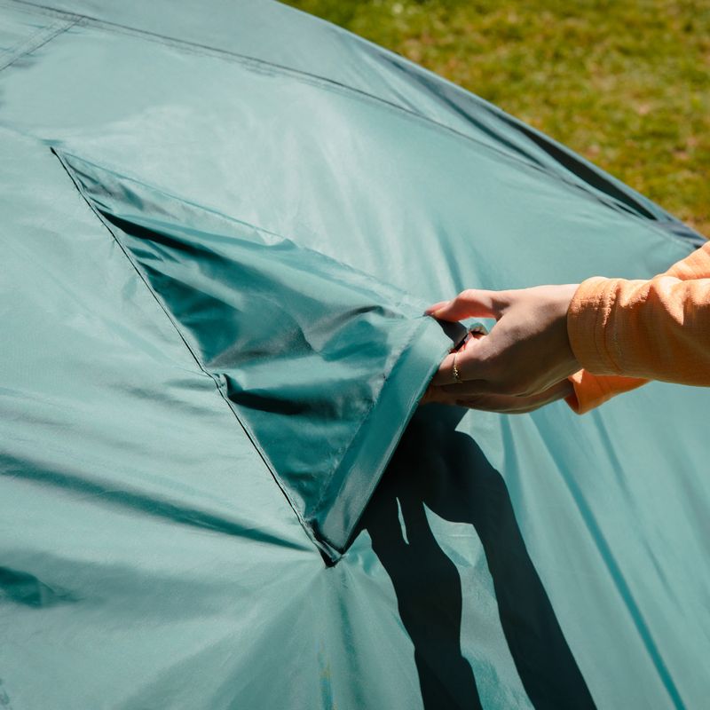 Keturvietė kempingo palapinė KADVA CAMPdome 4 žalia 21