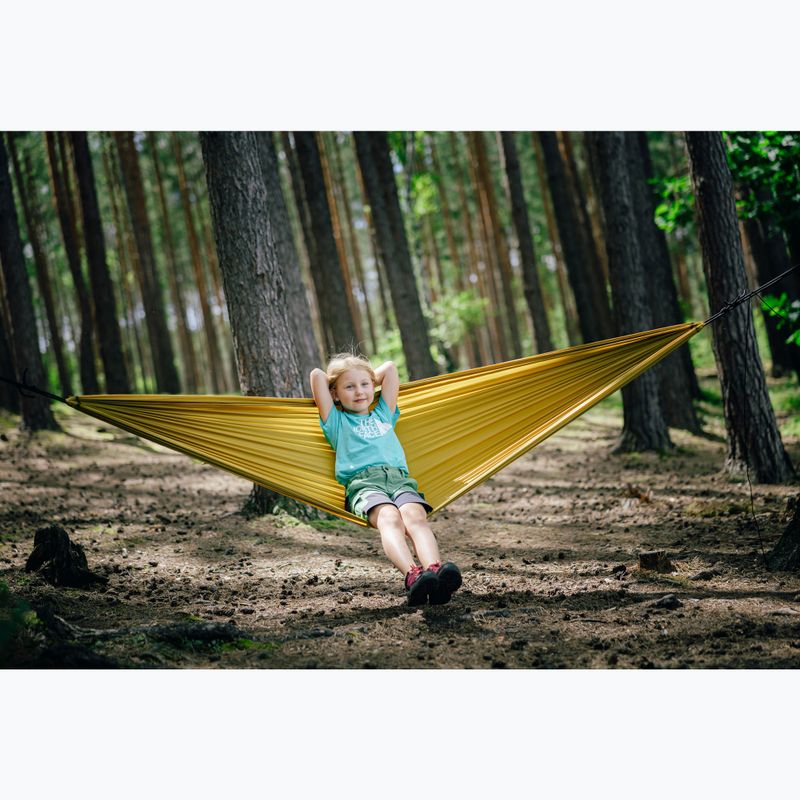 Turistinis hamakas KADVA Sailo Hammock itin lengvas geltonas 3