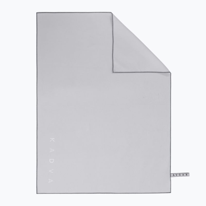Greitai džiūstantis rankšluostis KADVA Tuala M 80x60 cm pilkas