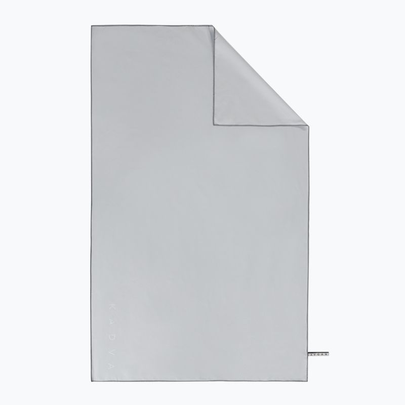 Greitai džiūstantis rankšluostis KADVA Tuala XL 175x110 cm pilkas