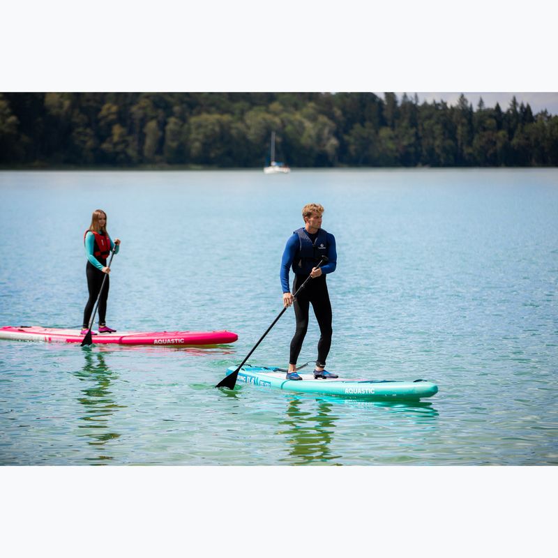 Rinkinys pripučiama lenta SUP AQUASTIC Perth 9'10" pink 20
