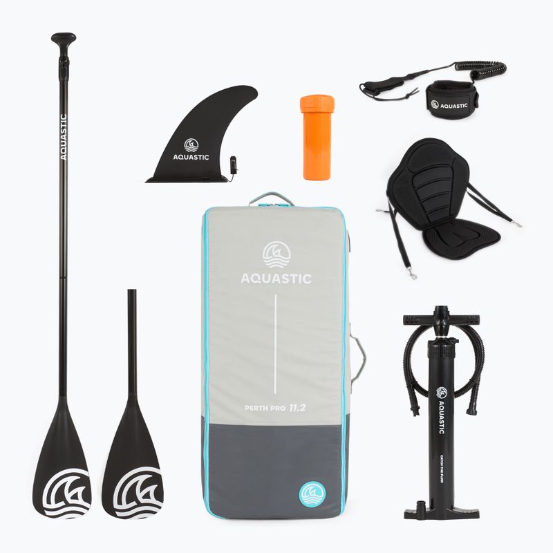 Irklentė SUP AQUASTIC Perth Pro 11'2" allround tamsiai mėlyna 19