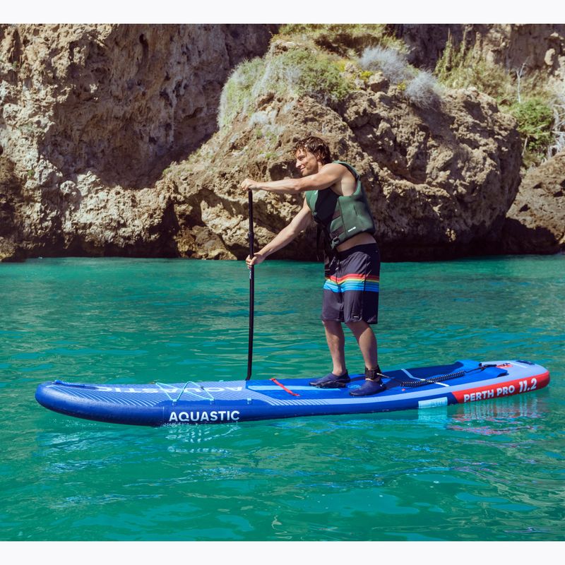 Irklentė SUP AQUASTIC Perth Pro 11'2" allround tamsiai mėlyna 25