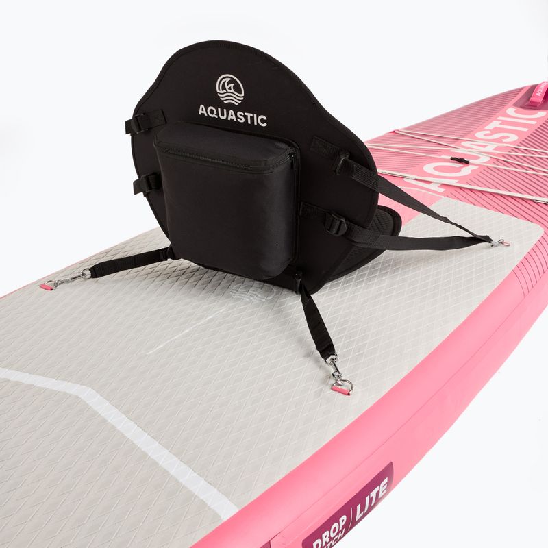 Irklentė SUP AQUASTIC Perth Pro 11'2" allround rožinė 13