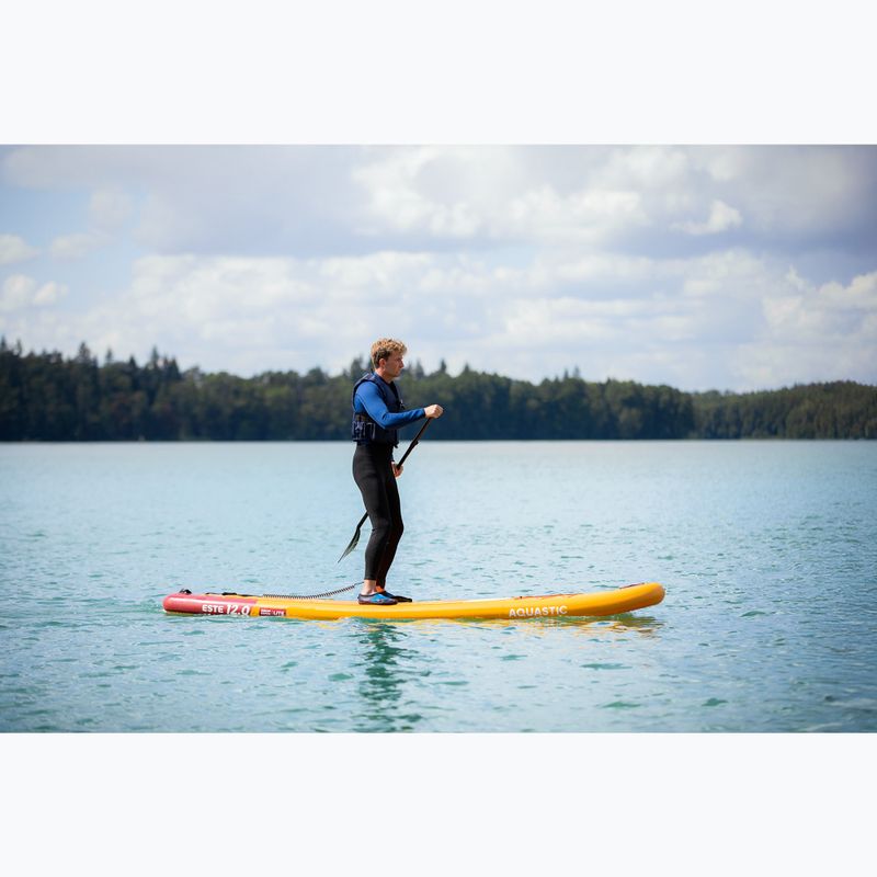 Rinkinys pripučiama lenta SUP AQUASTIC This 12'0" orange 21