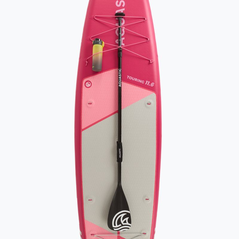 Rinkinys pripučiama lenta SUP AQUASTIC Touring 11'6" pink 10