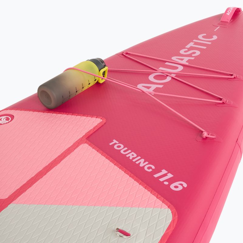Rinkinys pripučiama lenta SUP AQUASTIC Touring 11'6" pink 11