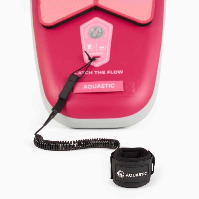 Rinkinys pripučiama lenta SUP AQUASTIC Touring 11'6" pink 12