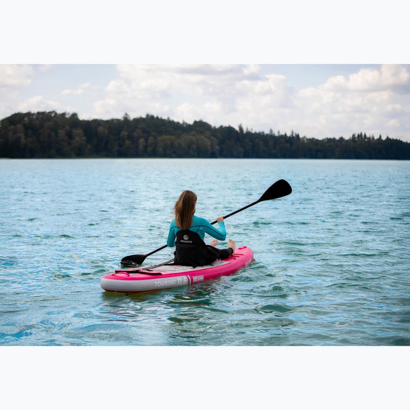 Rinkinys pripučiama lenta SUP AQUASTIC Touring 11'6" pink 24