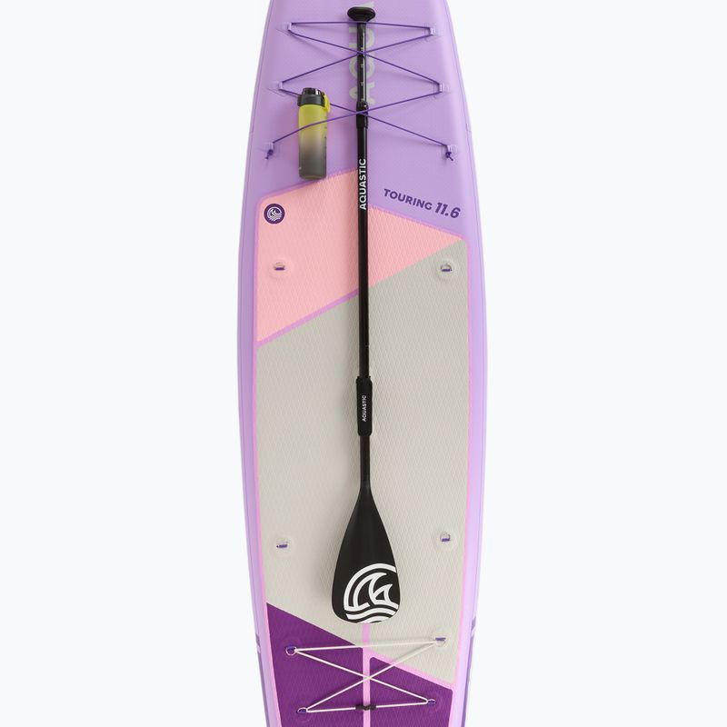 Rinkinys pripučiama lenta SUP AQUASTIC Touring 11'6" purple 10